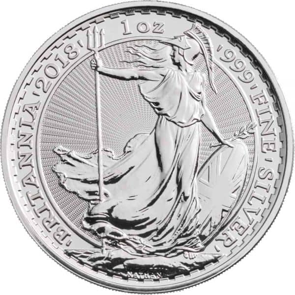 Koin Perak Silver Britania