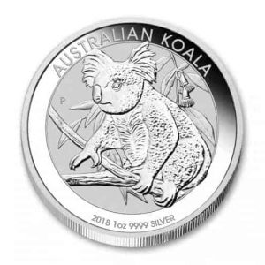 Koin Perak Australian Silver Koala
