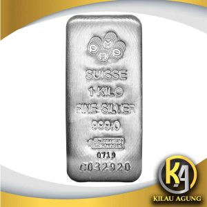 Perak Batangan Pamp 1 Kilo Made in Suisse