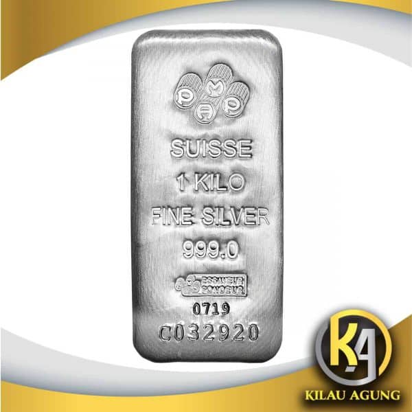 Perak Batangan Pamp 1 Kilo Made in Suisse